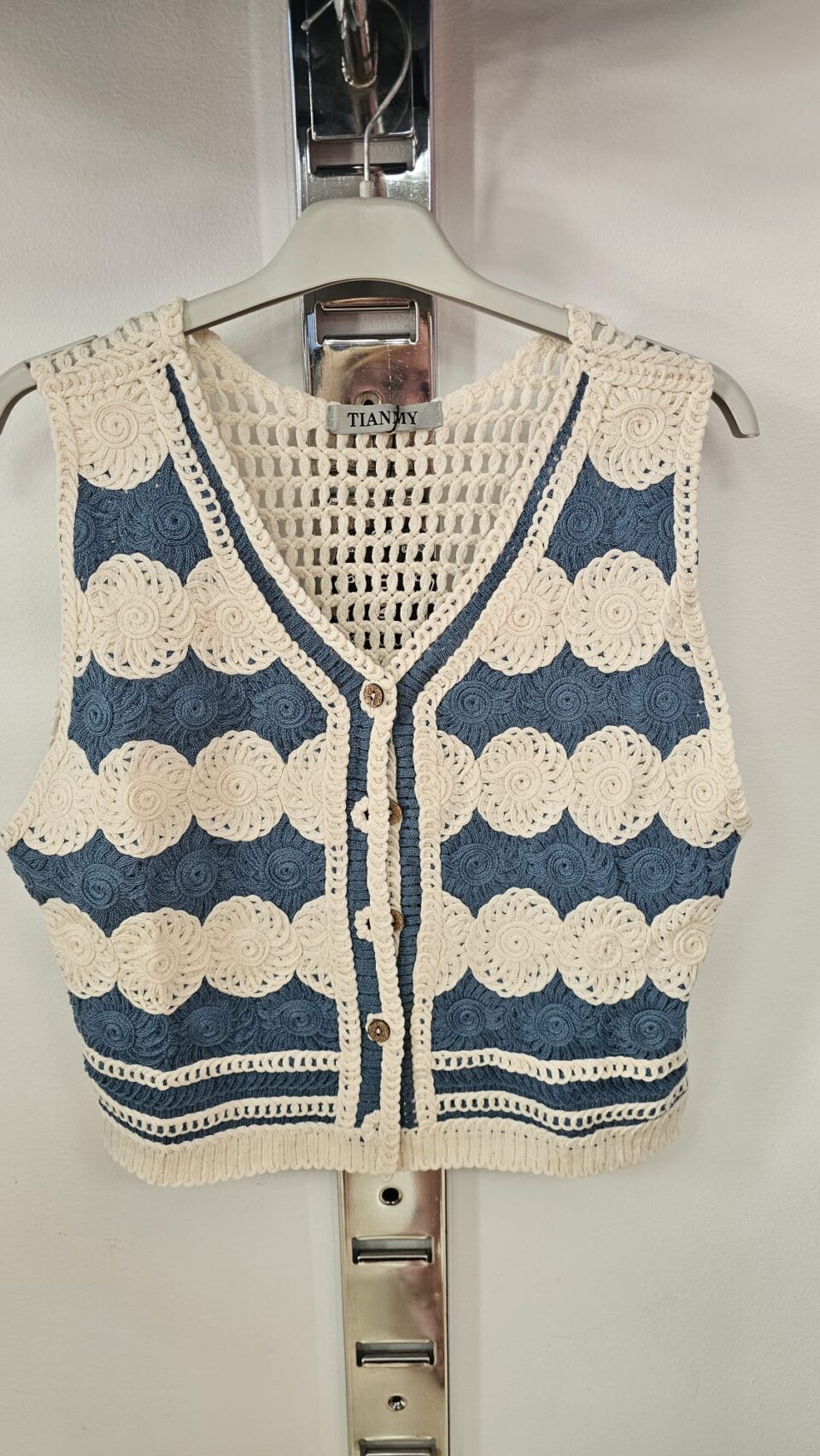 Chaleco Elena beige