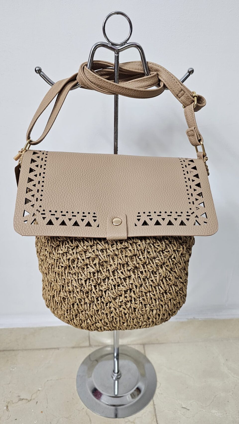bolso rafia Eva
