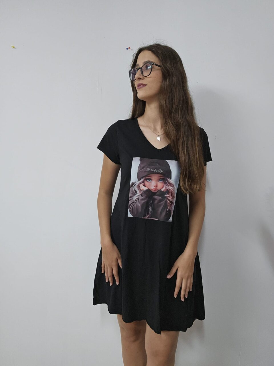 Vestido chica negro