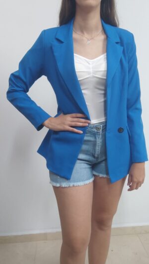 blazer azul