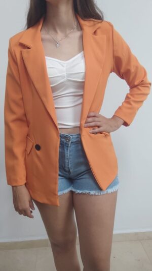 blazer naranja