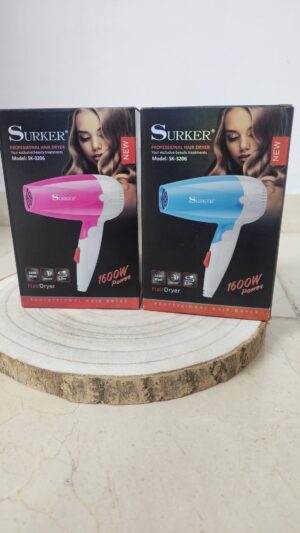 Secador de pelo profesional surker sk-3206 de viaje